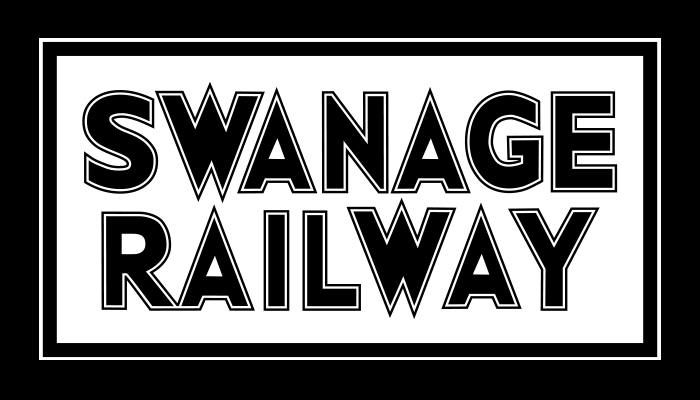 Swanage Railway Footer Logo B&w