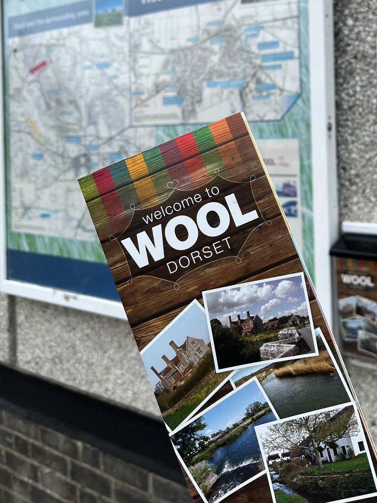 purbeck community rail partnership wool information leaflet