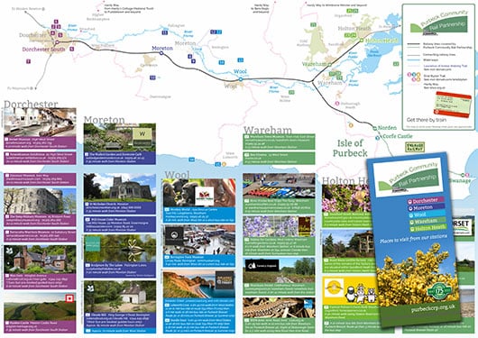 purbeck community rail partnership line guide