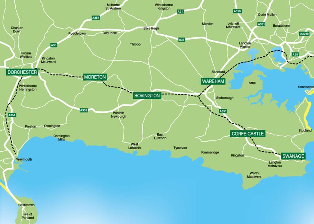 pcrp map explore the isle of purbeck 2022 town names