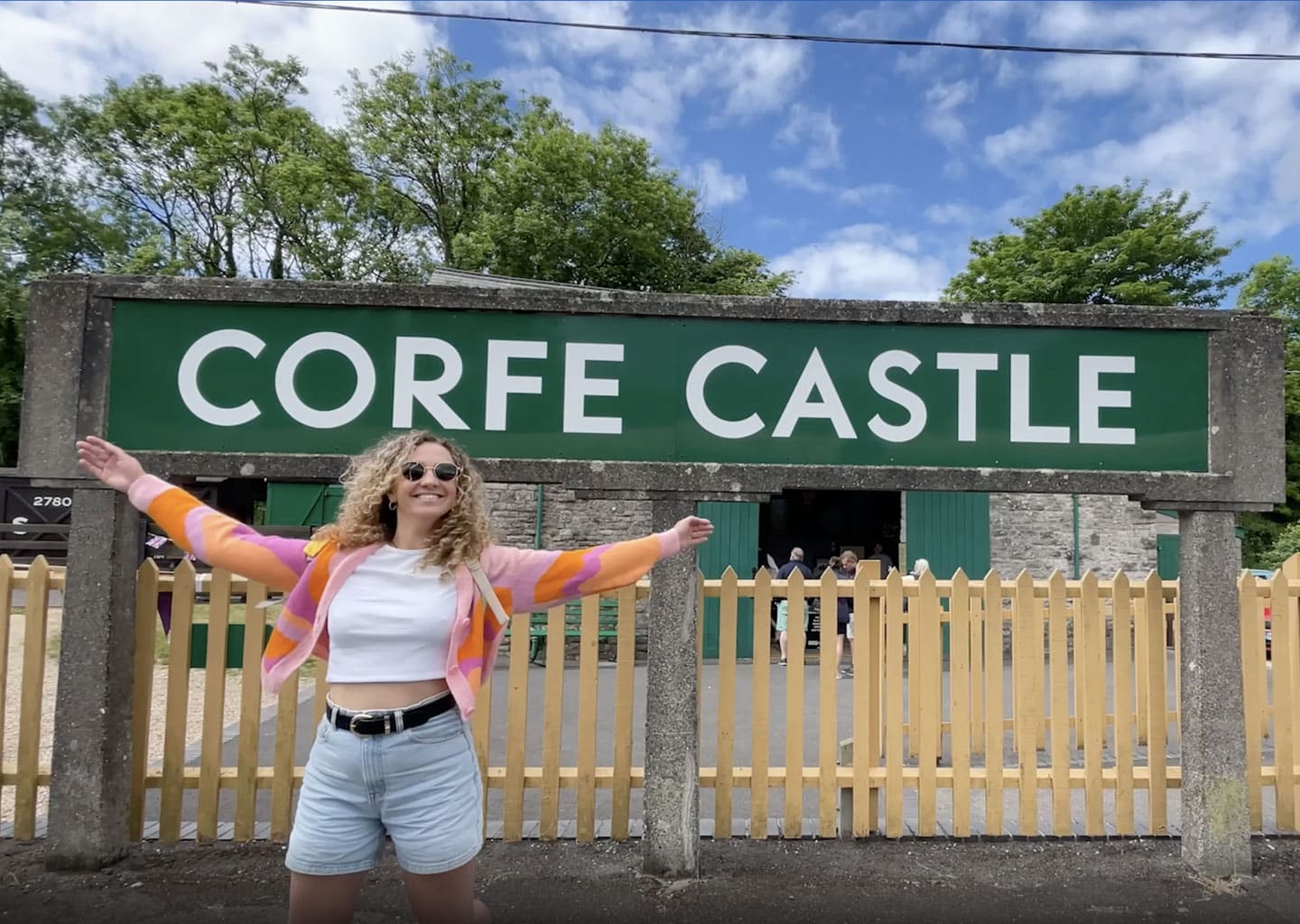 jurassic coast videos corfe castle station