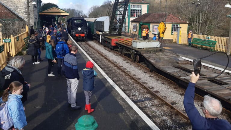 pcrp swanage railway community weekend 22nd 23th february 2025