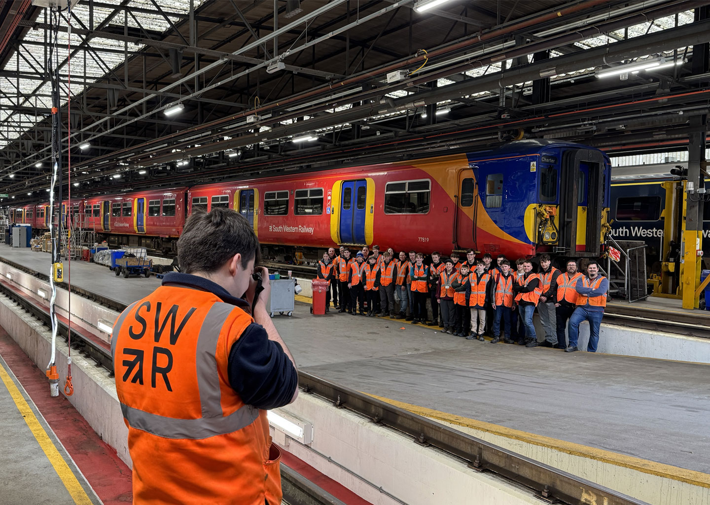 pcrp sygnets visit bournemouth traincare depot gallery