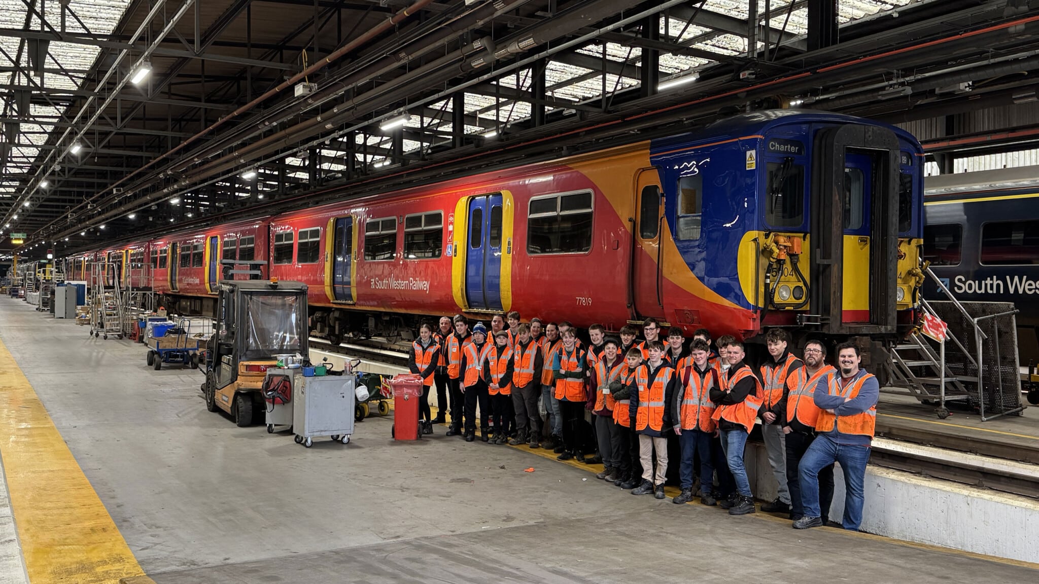 pcrp sygnets visit bournemouth traincare depot