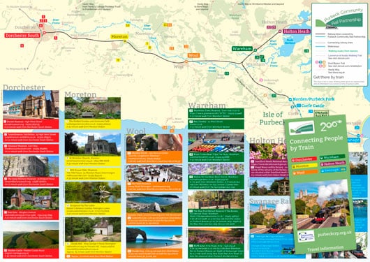purbeck community rail partnership line guide 2026